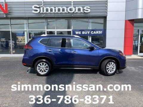 2020 Nissan Rogue for sale at SIMMONS NISSAN INC in Mount Airy NC