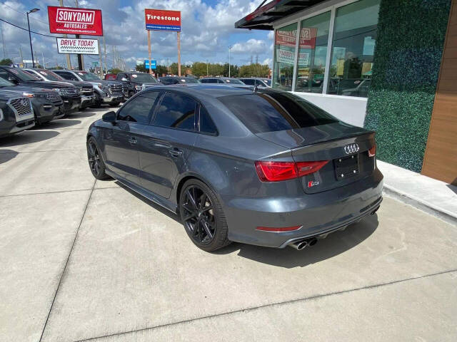 2016 Audi S3 for sale at Sonydam Auto Sales Orlando in Orlando, FL