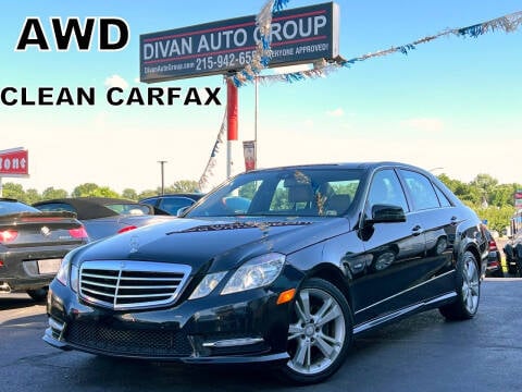 2012 Mercedes-Benz E-Class for sale at Divan Auto Group in Feasterville Trevose PA