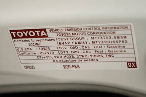 2021 Toyota Highlander XSE