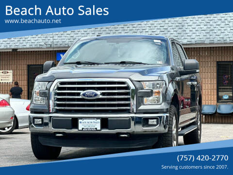 2016 Ford F-150 for sale at Beach Auto Sales in Virginia Beach VA