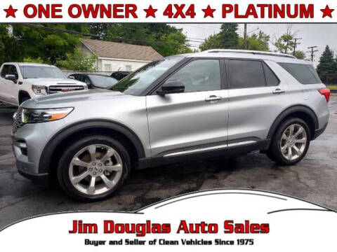 2020 Ford Explorer for sale at Jim Douglas Auto Sales in Pontiac MI