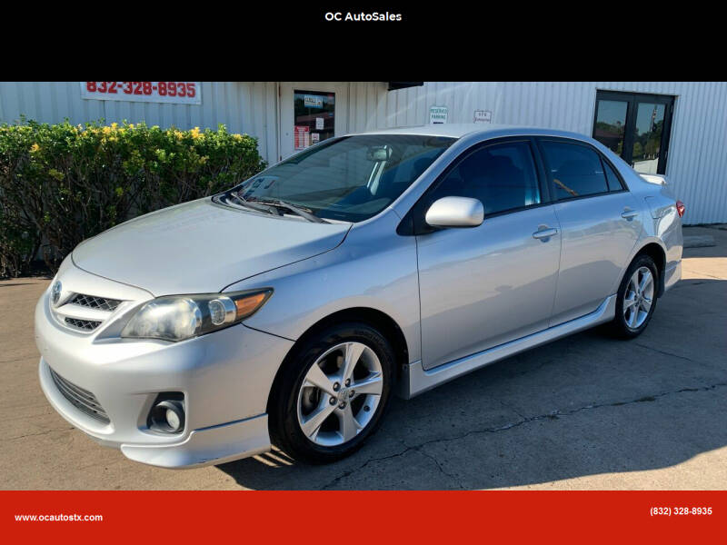 2013 Toyota Corolla for sale at OC AutoSales in Pearland TX