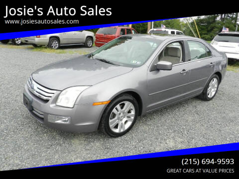 2006 Ford Fusion for sale at Josie's Auto Sales in Gilbertsville PA