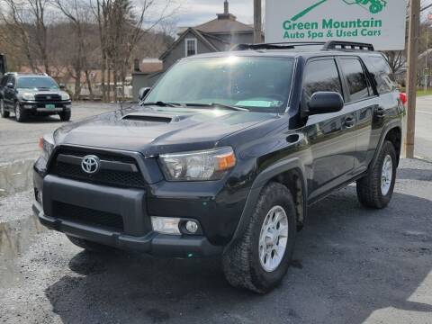 2013 Toyota 4Runner for sale at Green Mountain Auto Spa and Used Cars in Williamstown VT