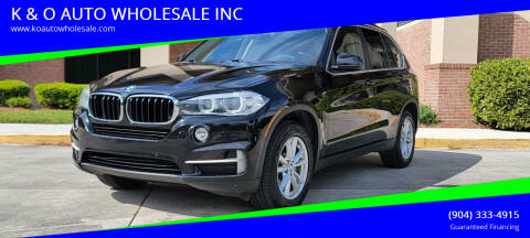 2015 BMW X5 for sale at K & O AUTO WHOLESALE INC in Jacksonville FL