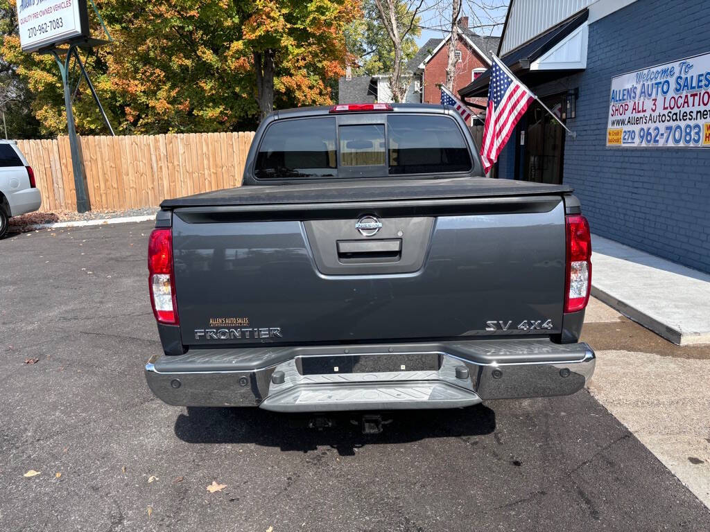 2015 Nissan Frontier for sale at Michael Johnson @ Allens Auto Sales Hopkinsville in Hopkinsville, KY