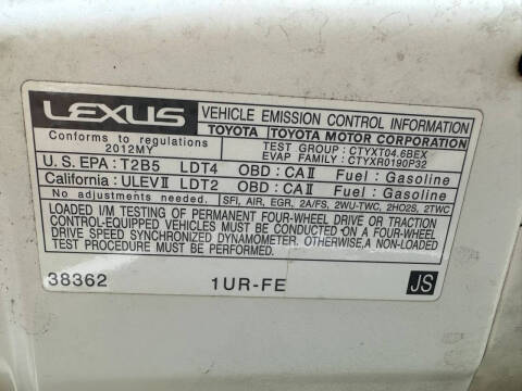2012 Lexus GX 460