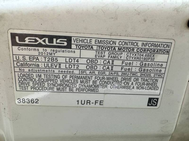 2012 Lexus GX 460