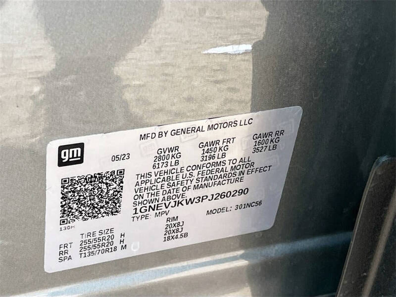 2023 Chevrolet Traverse RS