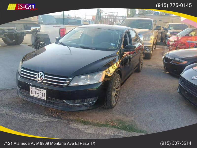 2014 Volkswagen Passat for sale at Escar Auto in El Paso TX