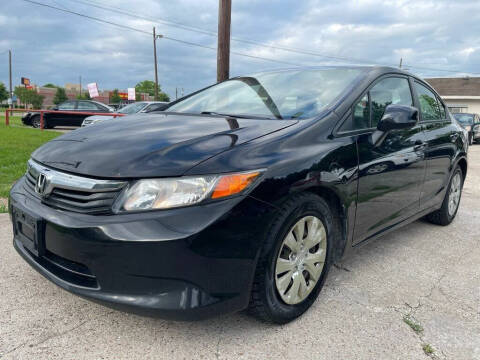 2012 Honda Civic for sale at Cash Car Outlet in Mckinney TX