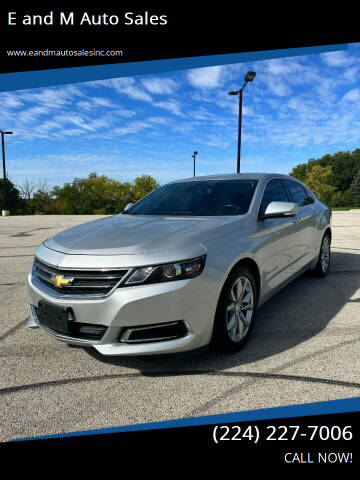 2017 Chevrolet Impala for sale at E and M Auto Sales in Elgin IL