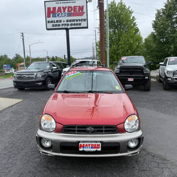 2003 Subaru Impreza Outback Sport