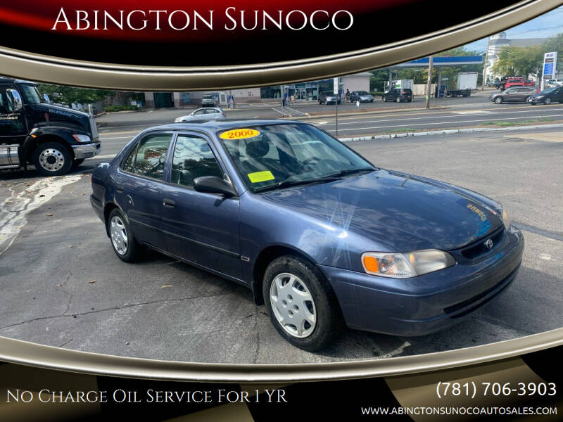 2000 Toyota Corolla for sale at Abington Sunoco Auto Service Tire & Towing in Abington MA