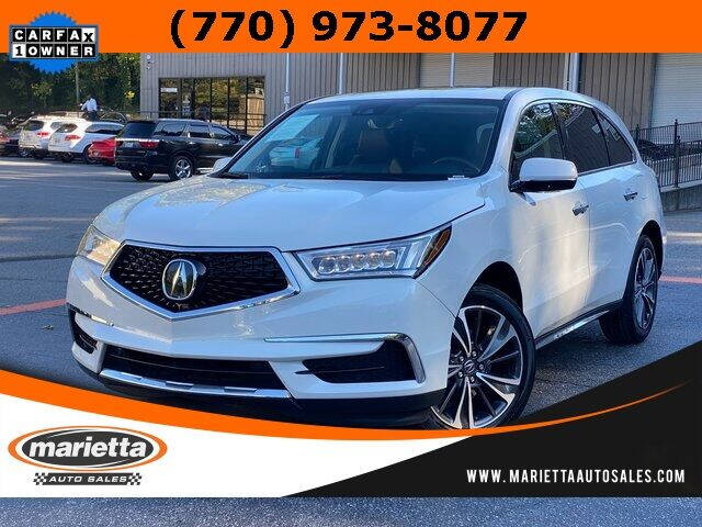 2017 acura mdx for sale atlanta