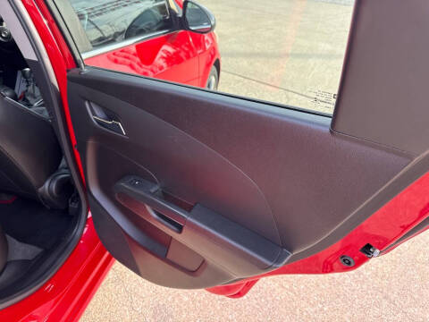 2013 Chevrolet Sonic RS Manual