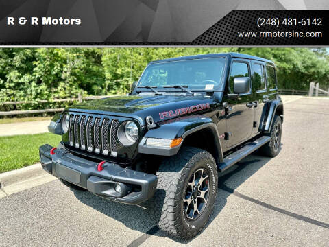 2018 Jeep Wrangler Unlimited for sale at R & R Motors in Waterford MI