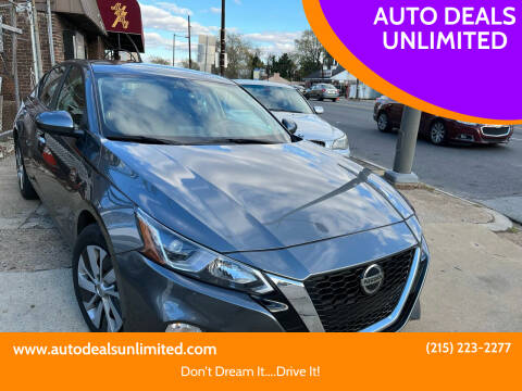 2019 Nissan Altima for sale at AUTO DEALS UNLIMITED in Philadelphia PA