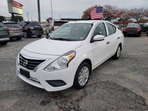 2018 Nissan Versa for sale at International Auto Wholesalers in Virginia Beach VA