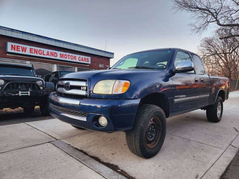 2004 Toyota Tundra for sale at New England Motor Cars in Springfield MA