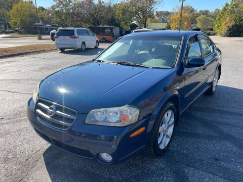 2002 Nissan Maxima for sale at Atlantic Auto Sales in Garner NC