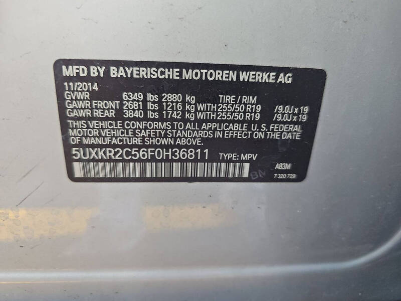 2015 BMW X5 sDrive35i