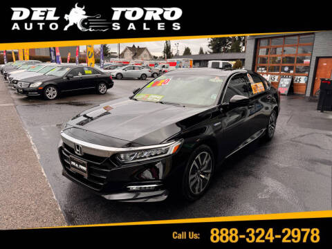 2020 Honda Accord Hybrid for sale at DEL TORO AUTO SALES in Auburn WA