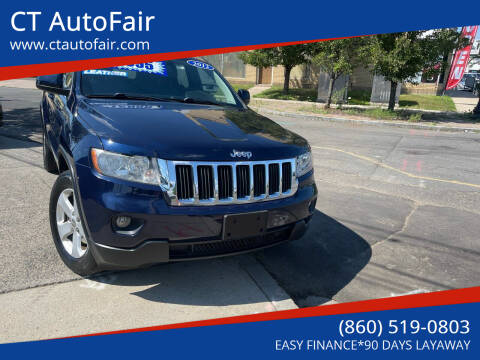 2012 Jeep Grand Cherokee for sale at CT AutoFair in West Hartford CT