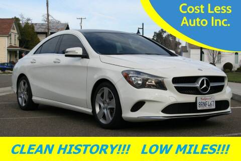 2017 Mercedes-Benz CLA for sale at Cost Less Auto Inc. in Rocklin CA