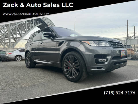 2017 Land Rover Range Rover Sport for sale at Zack & Auto Sales LLC in Staten Island NY