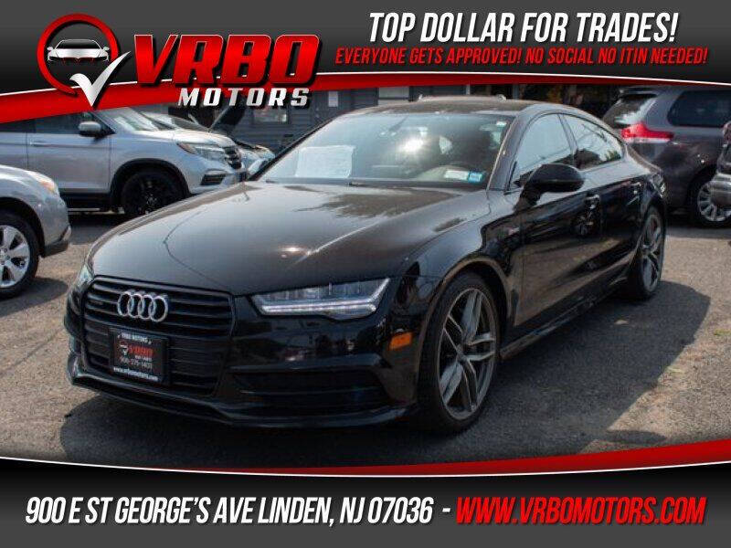 2016 Audi A7 for sale at Vrbo Motors in Linden, NJ