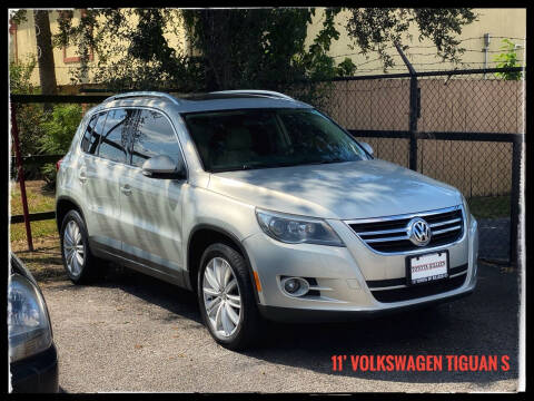 2011 Volkswagen Tiguan for sale at ASTRO MOTORS in Houston TX