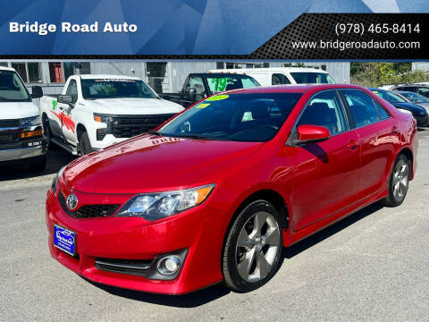 2014 Toyota Camry for sale at Bridge Road Auto in Salisbury MA