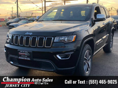 2021 Jeep Grand Cherokee for sale at CHAMPION AUTO SALES OF JERSEY CITY in Jersey City NJ