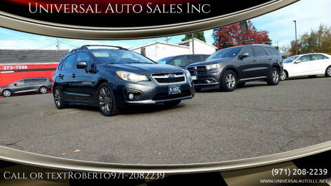 2013 Subaru Impreza for sale at Universal Auto Sales Inc in Salem OR