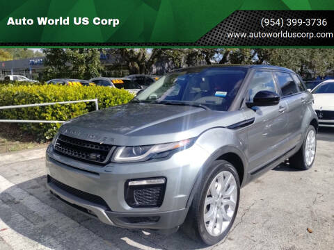2016 Land Rover Range Rover Evoque SE
