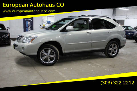 2006 Lexus RX 400h for sale at European Autohaus CO in Denver CO