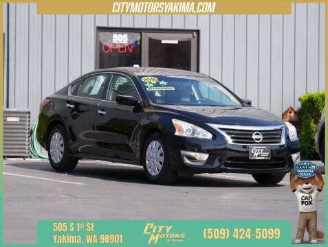 2015 Nissan Altima for sale at City Motors of Yakima in Yakima WA