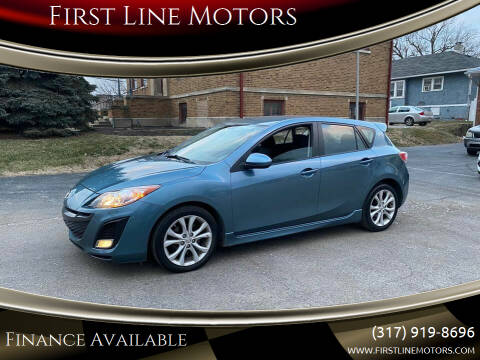 2011 Mazda MAZDA3 for sale at First Line Motors in Brownsburg IN