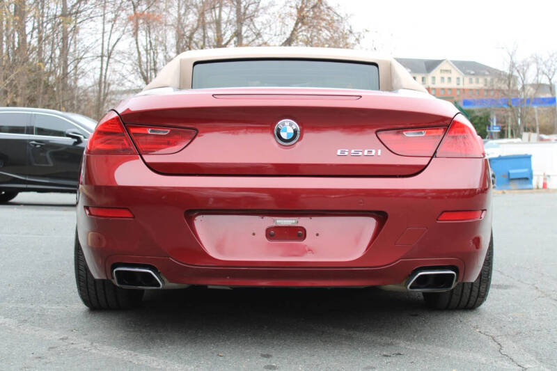 2012 BMW 6 Series 650i