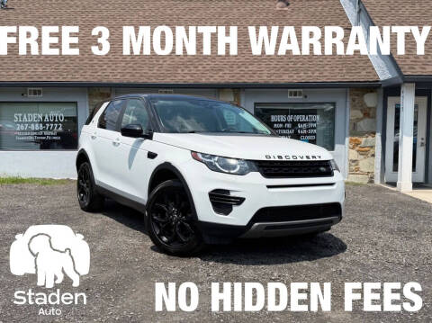 2017 Land Rover Discovery Sport SE