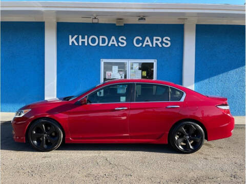2017 Honda Accord for sale at Khodas Cars in Gilroy CA