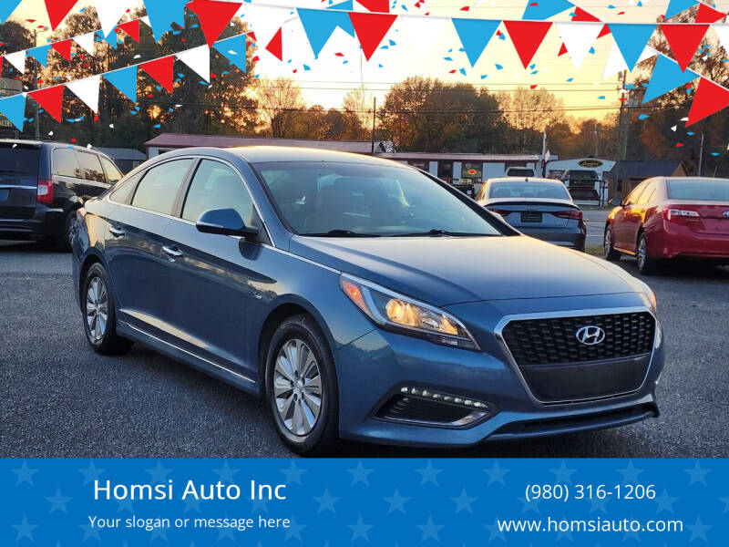 2016 Hyundai Sonata Hybrid for sale at Homsi Auto Inc in Kannapolis NC