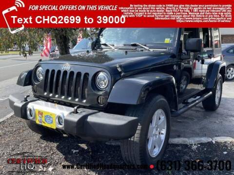 2008 Jeep Wrangler Unlimited for sale at CERTIFIED HEADQUARTERS in Saint James NY