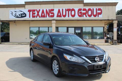 2018 Nissan Altima for sale at Texans Auto Group in Spring TX