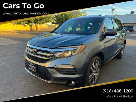 2016 Honda Pilot for sale at Cars To Go in Sacramento CA