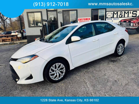 2019 Toyota Corolla for sale at M&M's Auto Sales & Detail in Kansas City KS