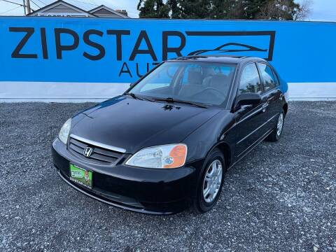 2002 Honda Civic for sale at Zipstar Auto Sales in Lynnwood WA