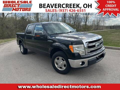 2013 Ford F-150 for sale at WHOLESALE DIRECT MOTORS in Beavercreek OH